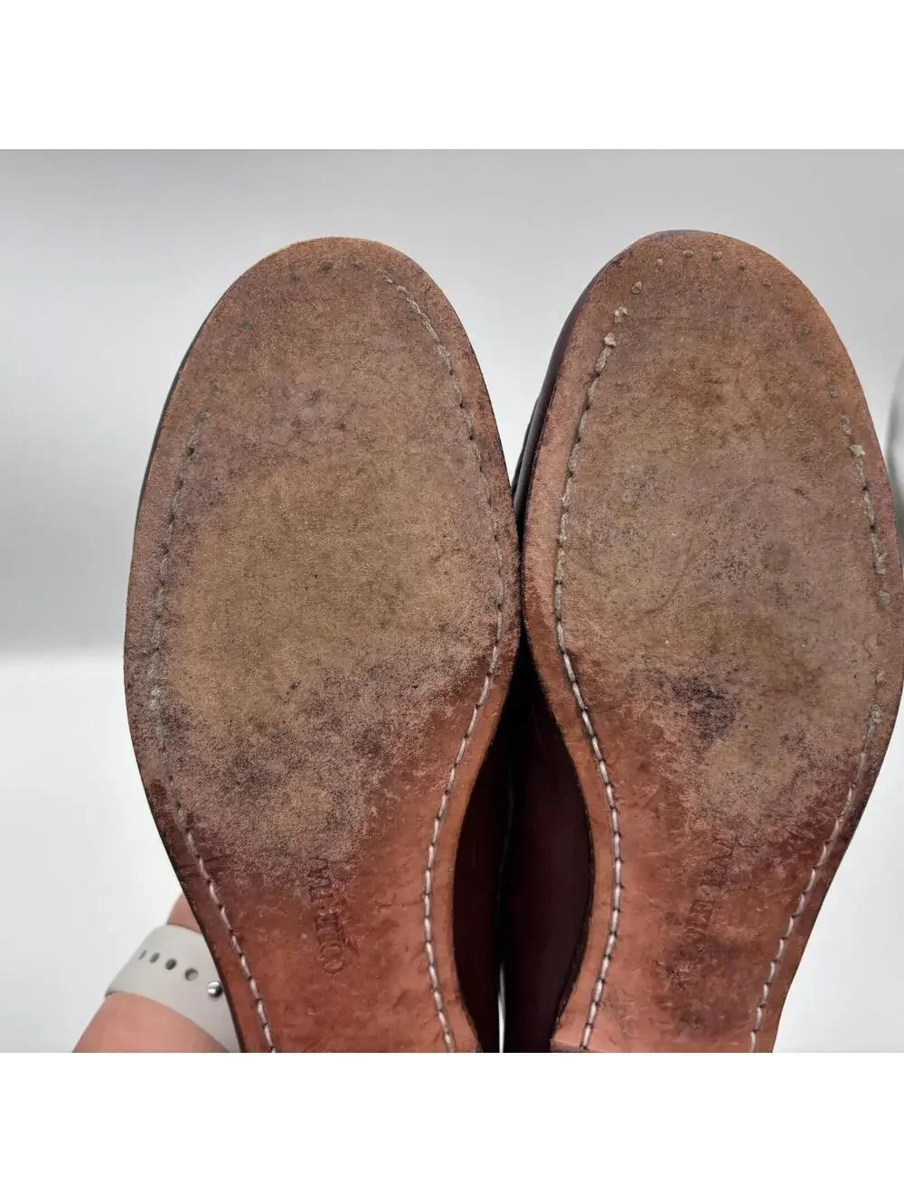Cole Haan Leather Loafers Size 8.5M Pinch Tassel Business Preppy Classic
